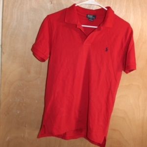 Red Ralph Lauren Polo Size Large